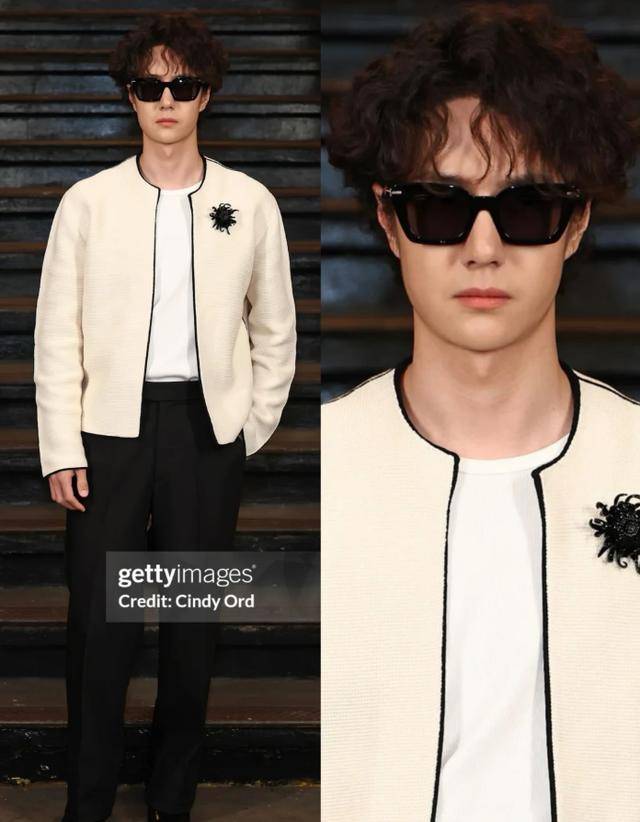 辛芷蕾国际范足权志龙狗啃刘海拉胯开元棋牌纽约大秀：王一博背头惊艳(图17)